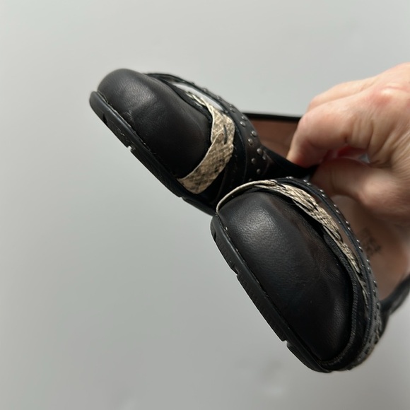 ABEO BioSystem Toni Leather Flat Studded Braided Animal Print Bands - Picture 9 of 11